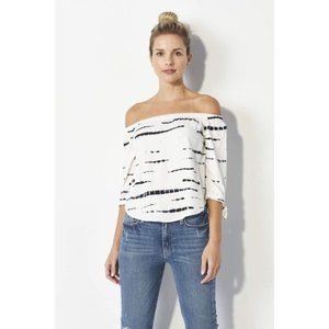 BB Dakota Cecily Tie-Dye Off-the-Shoulder Top